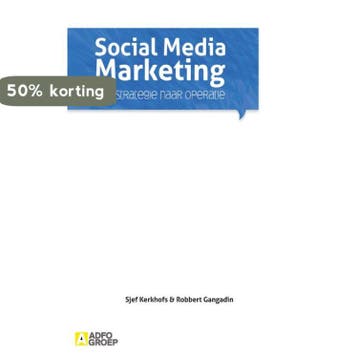 Social media marketing - Robbert Gangadin 9789491560071, Verzenden, Zo goed als nieuw, Robbert Gangadin