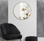 WANDSPIEGEL MET BLOEM CM 75X3,5X72, Huis en Inrichting, Woonaccessoires | Spiegels, Ophalen of Verzenden, Nieuw