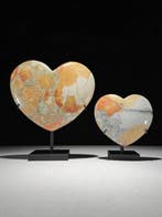 GEEN RESERVEPRIJS - Prachtig paar Rode Maligano Jaspis -, Antiek en Kunst