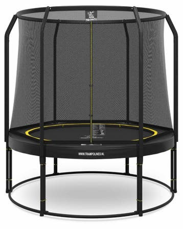 Magic Circle Pro Black Trampoline 251 cm met veiligheidsnet, Ophalen of Verzenden, Nieuw