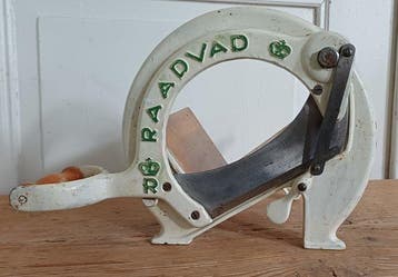 Raadvad - Broodsnijmachine - 294 - IJzer, Hout, Staal -
