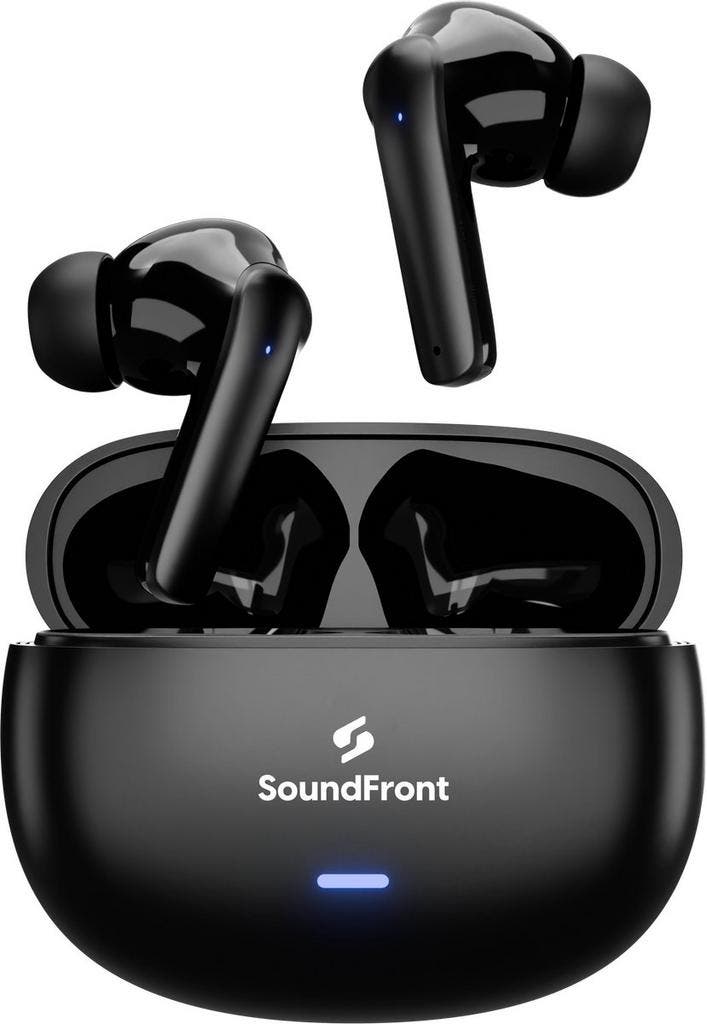 Soundfront Ultimate Draadloze Oordopjes - Bluetooth Oortjes, Telecommunicatie, Mobiele telefoons | Oordopjes, Zo goed als nieuw
