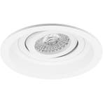GU10 Inbouwspot Set - Mat Wit - Inbouw Rond - Verdiept -, Metaal of Aluminium, Nieuw, Ophalen of Verzenden, Led
