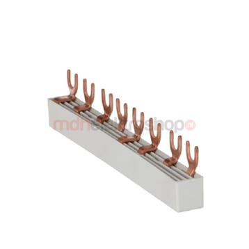 EATON EVG-4PHAS/8MODUL KAMRAIL 3P+N 63A 10MM L142MM, Ophalen of Verzenden, Nieuw, Groepenkast