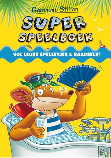 Geronimo Stilton - Super speelboek - Geronimo Stilton, Boeken, Verzenden, Zo goed als nieuw, Geronimo Stilton