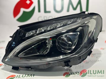 MERCEDES C W205 VOLL LED KOPLAMP LINKS KPL A2059063703, Verzenden, Gebruikt, Mercedes-Benz