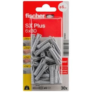 Spreidplug | Fischer | 30 stuks (6x30), Verzenden, Nieuw