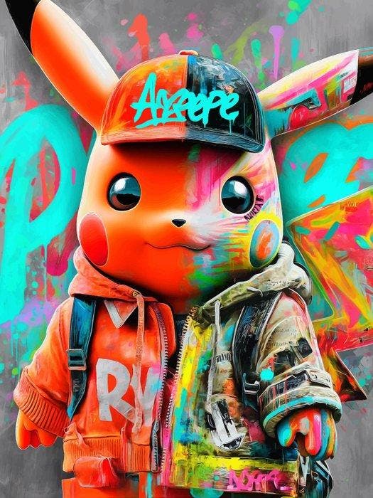 IPR Graph - Pikachu Urban Icon: Una Deconstrucción Pop en, Spelcomputers en Games, Spelcomputers | Overige Accessoires