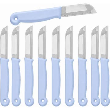 Solingen Schilmesje – RVS Glad – 16 cm met Blade Cover, Ophalen of Verzenden, Nieuw, Rvs of Chroom