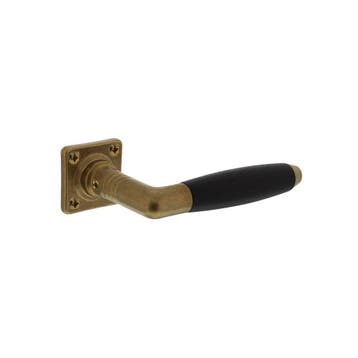 Intersteel Deurkruk Ton 400 op rozet - messing, Verzenden, Nieuw