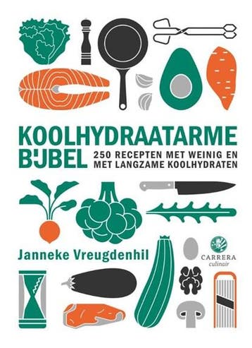 Koolhydraatarme bijbel | 9789048859771 | Janneke Vreugdenhil, Boeken, Ophalen of Verzenden, Zo goed als nieuw, Janneke Vreugdenhil