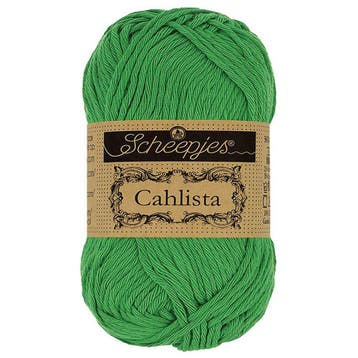 Scheepjes Cahlista - 515 emerald - Katoen Garen, Ophalen of Verzenden, Nieuw