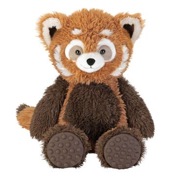 Pluche rode panda knuffel - 35 cm - zachte pluche - bosdier, Kinderen en Baby's, Speelgoed | Knuffels en Pluche, Verzenden, Nieuw