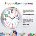 Tyme Kinderklok - Klok Kinderen Modern - Goed leesbaar -, Ophalen of Verzenden, Zo goed als nieuw