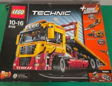 Lego Set - 8109 - Technic - Flatbed Truck, Nieuw