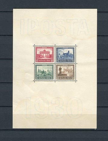Duitse Rijk 1930 - Iposta Block - Duitse Rijk, Postzegels en Munten, Postzegels | Europa | Duitsland, Gestempeld
