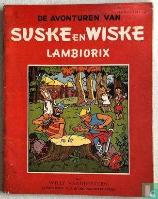 Suske en Wiske - Lambiorix - 1951, Eén stripboek, Verzenden, Gelezen, Vandersteen, Willy.