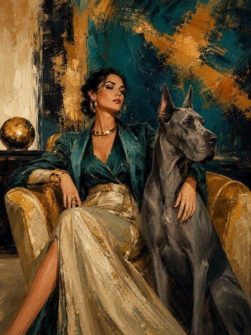 Shayer - She Does Not Ask for Loyalty - XL - 60x80cm - 1/1, Nieuw