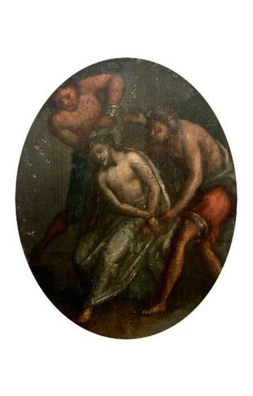 Scuola romana (XVII) - Flagellazione di Gesu’