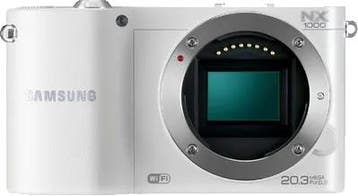 Samsung NX1000 Digitale Systeemcamera - Wit, Verzenden, Zo goed als nieuw