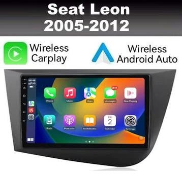 Seat Leon 2005-2012 navigatie radio 9inch carplay dab+ wifi, Ophalen of Verzenden, Nieuw