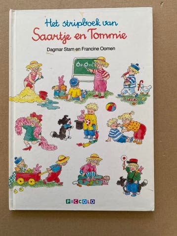 Het Stripboek v Saartje en Tommie Dagmar Stam Francine Oomen, Verzenden, Gelezen, Fictie algemeen, 5 of 6 jaar