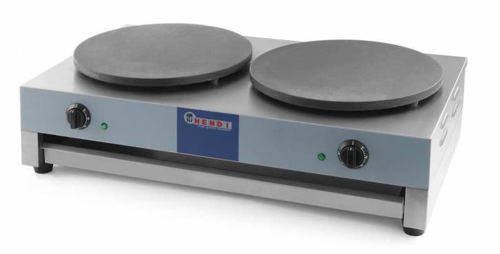 Hendi Crepe bakplaat dubbel | 230  volt, Zakelijke goederen, Horeca | Keukenapparatuur, Verzenden