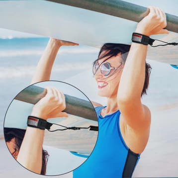 Veiligheid Surf Leash met Enkelband - Coiled Koord voor Body, Verzenden, Nieuw