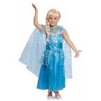Blauwe ijsprinsessen jurk  voor meisjes - Prinsessen kleding, Ophalen of Verzenden, Nieuw