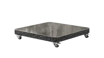 Platinum Ancona round edge 90kg Anthracite grey polished, Nieuw