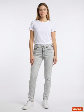 Replay Jeans Dames maat WW32 / L32 Light Grey Vintage, Ophalen of Verzenden, Nieuw