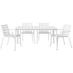 Serax X Maarten Baas Tuinset Groot Off-white Aligned -, Zo goed als nieuw, Aluminium, Tuinset