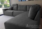 Loungebank Marle - hoekbanken - Grijs, Nieuw, 150 cm of meer, Stof, 250 tot 300 cm
