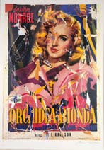 Mimmo Rotella (1918-2006) - Orchidea Bionda