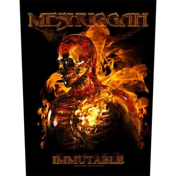 Meshuggah - Immutable - Rugpatch officiële merchandise, Ophalen of Verzenden, Nieuw, Kleding