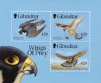 Gibraltar - 1999 - Roofvogels - Postfris, Verzenden, Overige landen, Postfris