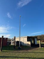 6 meter stalen lichtmast inclusief 150W LED schijnwerper..., Nieuw