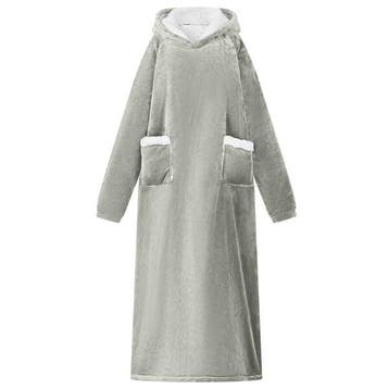 Warme loungewear hoodie - 45% Korting - Retourdeal, Maat 46/48 (XL) of groter, Ophalen of Verzenden, Zo goed als nieuw, Grijs