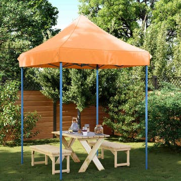 vidaXL Partytent 200 x 200 x 306 cm Oranje Oxford Stof, Verzenden, Nieuw, Partytent