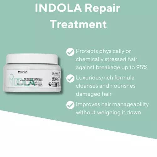Indola Repair Treatment (Haarkuur), Sieraden, Tassen en Uiterlijk, Uiterlijk | Haarverzorging, Nieuw, Verzenden