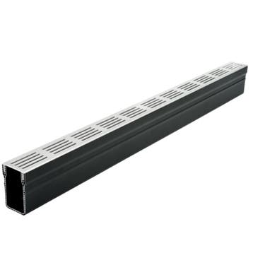 ACO Slimline lijngoot inclusief blank aluminium design, Ophalen of Verzenden, Nieuw