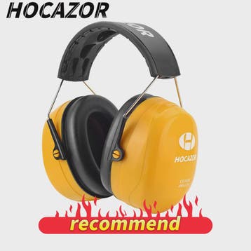 HOCAZOR Gehoorbescherming Oorkappen - NRR 28dB, Verzenden, Nieuw
