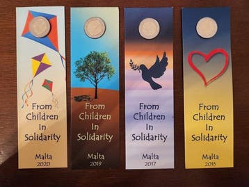 Malta. 2 Euro 2016/2020 From Children in Solidarity (4