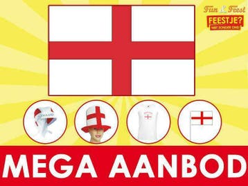 Engelse vlaggen - Vlag Engeland binnen 24 uur geleverd, Ophalen of Verzenden, Nieuw