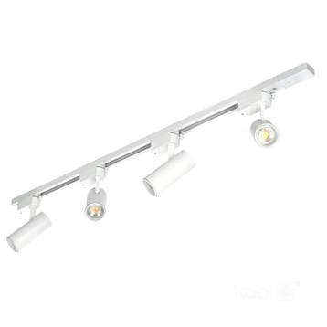 Kobi Nexttrack GO 1-fase railset 1 meter met 4x GU10 spot..., Ophalen of Verzenden, Nieuw