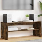 vidaXL TV-kast Gerookt eiken 100 x 35 x 40 cm Bewerkt hout, Minder dan 50 cm, Verzenden, Nieuw, Minder dan 100 cm