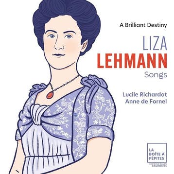 cd - lucile richardot anne de fornel - LIZA LEHMANN SONGS..., Verzenden, Zo goed als nieuw
