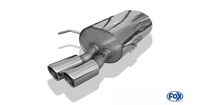 FOX Mazda Xedos 9 einddemper - 2x76 type 16, Auto-onderdelen, Uitlaatsystemen, Nieuw, Verzenden