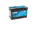 Exide AGM accu | EK800 | 12V 80Ah, Ophalen of Verzenden, Nieuw