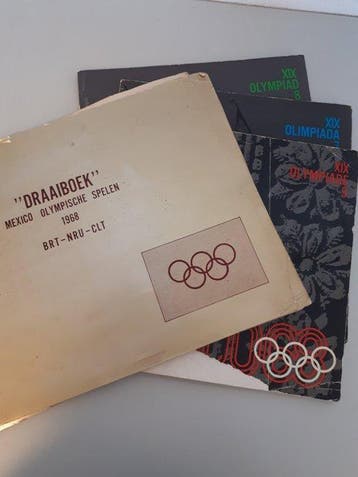 Olympische Spelen - Draaiboek + Bulletins - 1968